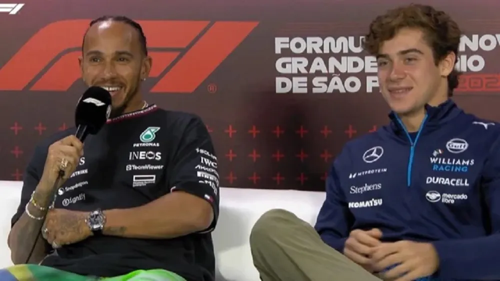 lewis hamilton - franco colapinto