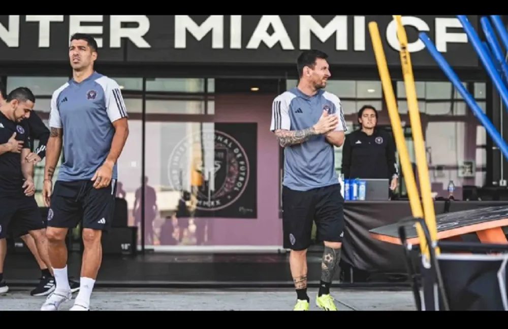 messi y suarez inter