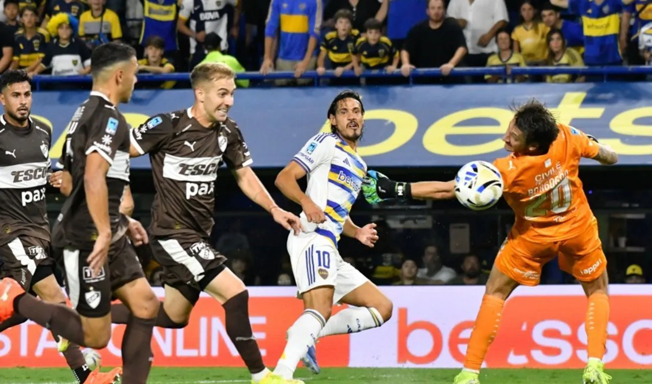 boca igualó con platense