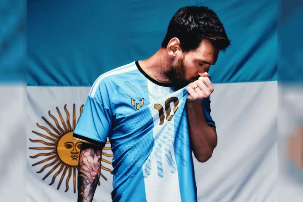 Messi camiseta de Despedida de la selección 