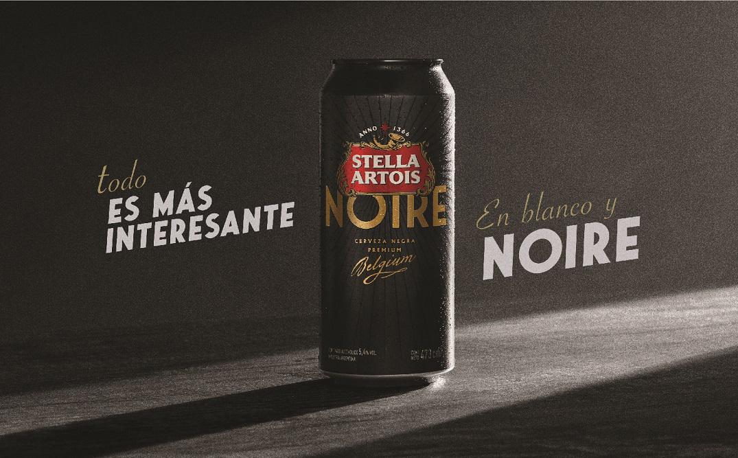 Nueva lata Stella Artois Noire