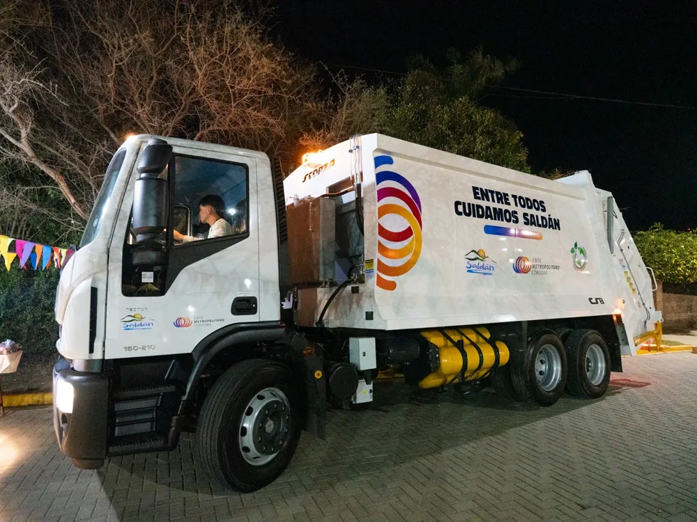 camion recolector saldan