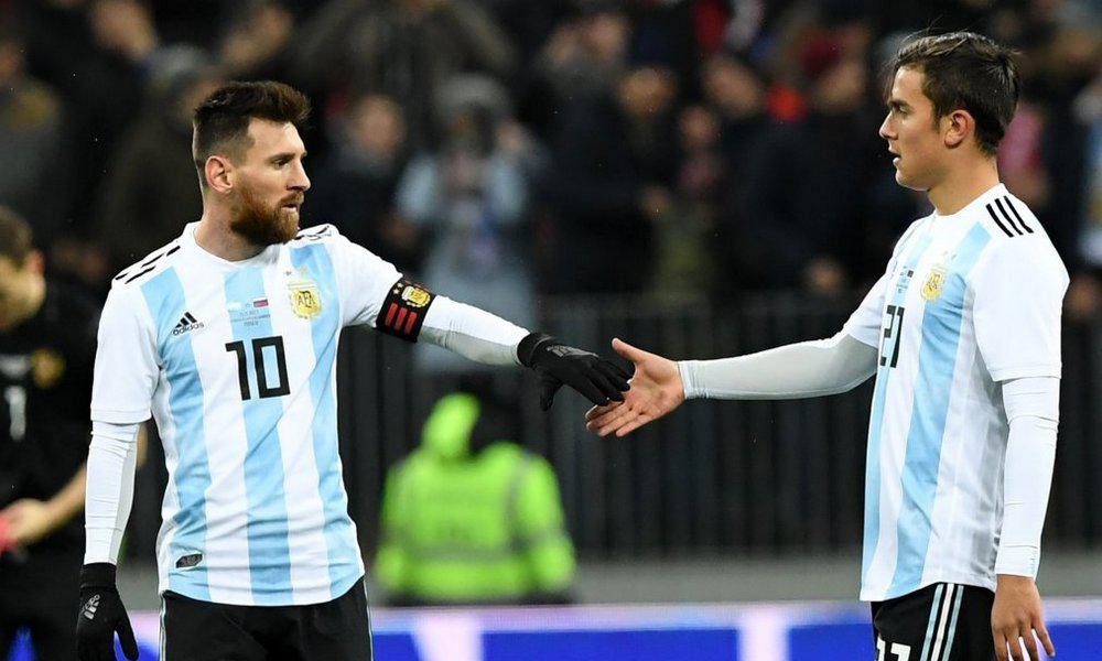 messi y dybala