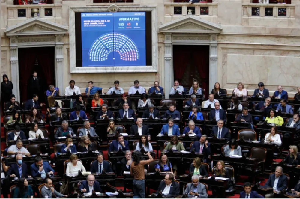 sesión en Diputados
