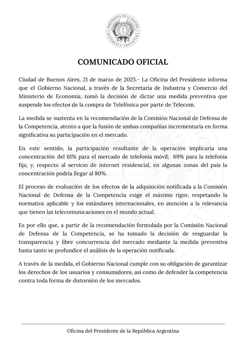 comunicado-telecom-gobierno_ NA