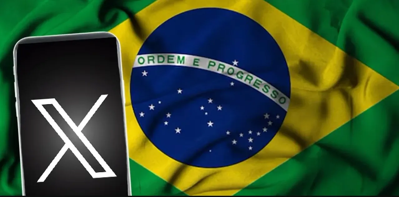 la red X en Brasil