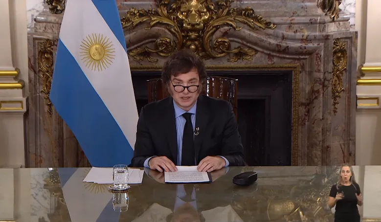 Milei cadena nacional 2