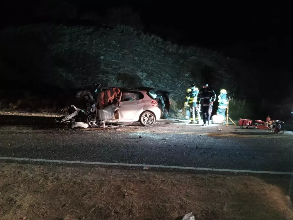 accidente en Altas Cumbres