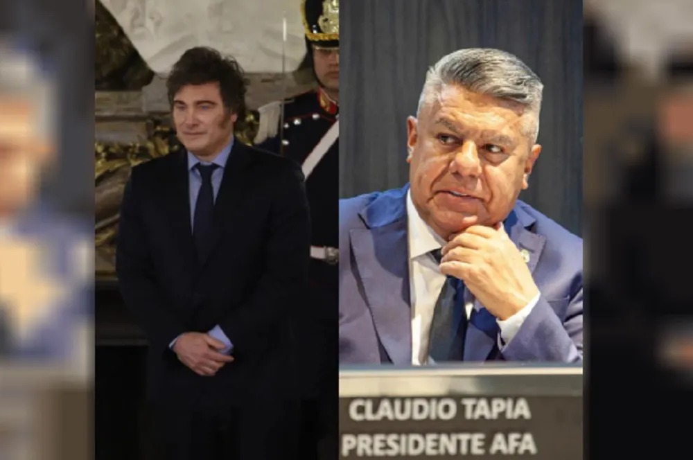 milei y tapia