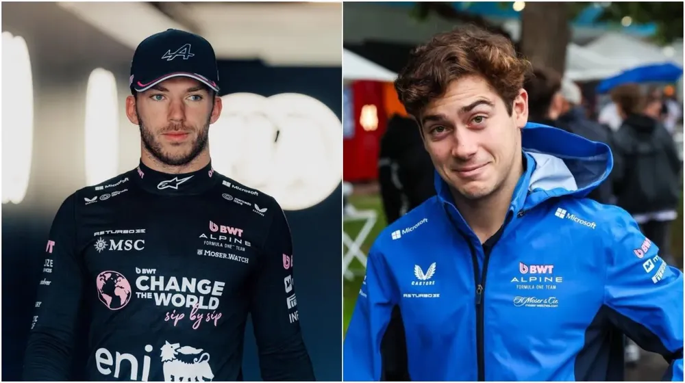 Franco Colapinto y Gasly