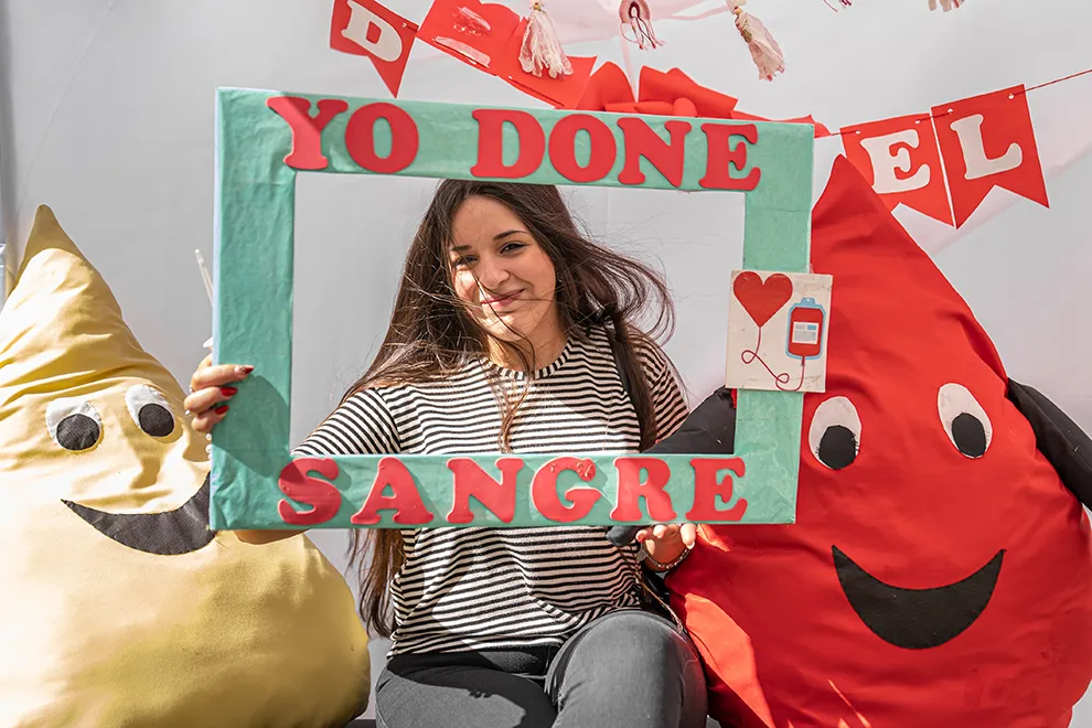 yo doné sangre
