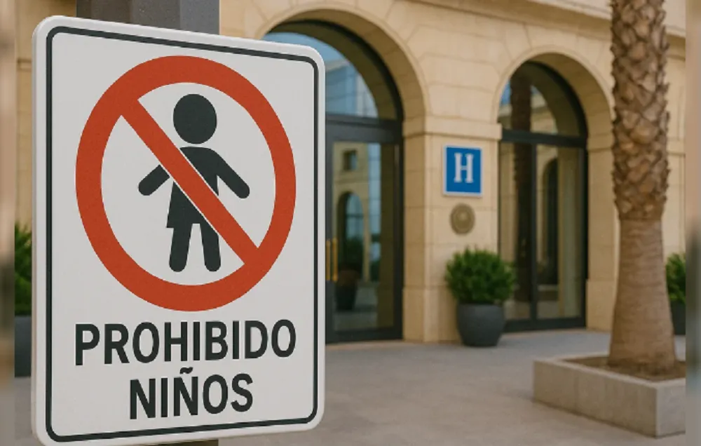 Espacios sin niños