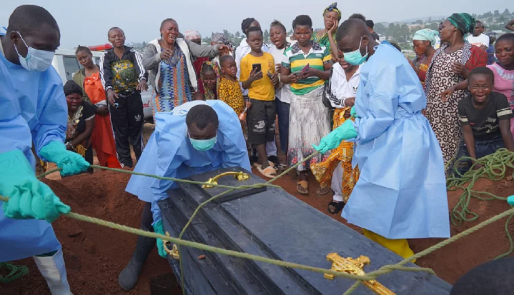 brote de ébola en el Congo
