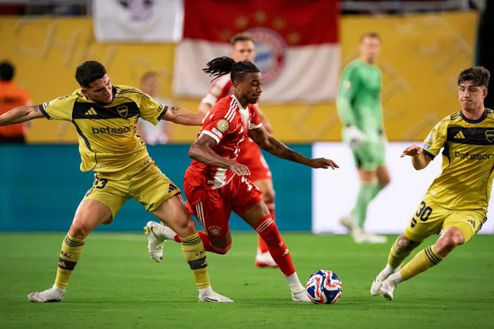 EL OBJETIVO FOTO BOCA BAYERN SEGUNDO TIEMPO X BAYERN