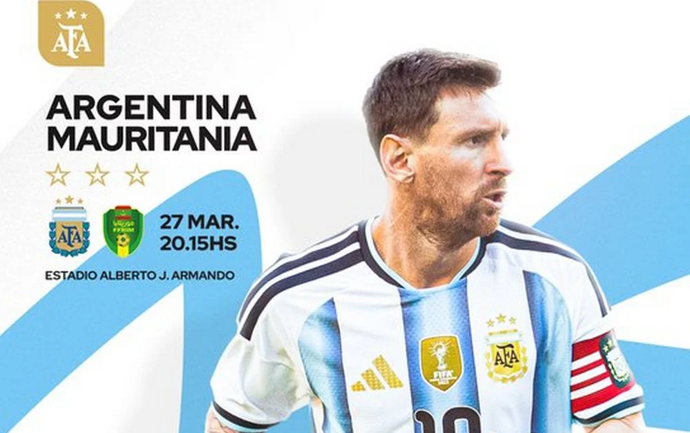 EL OBJETIVO FOTO ARGENTINA MAURITANIA PREVIA X SELECCION
