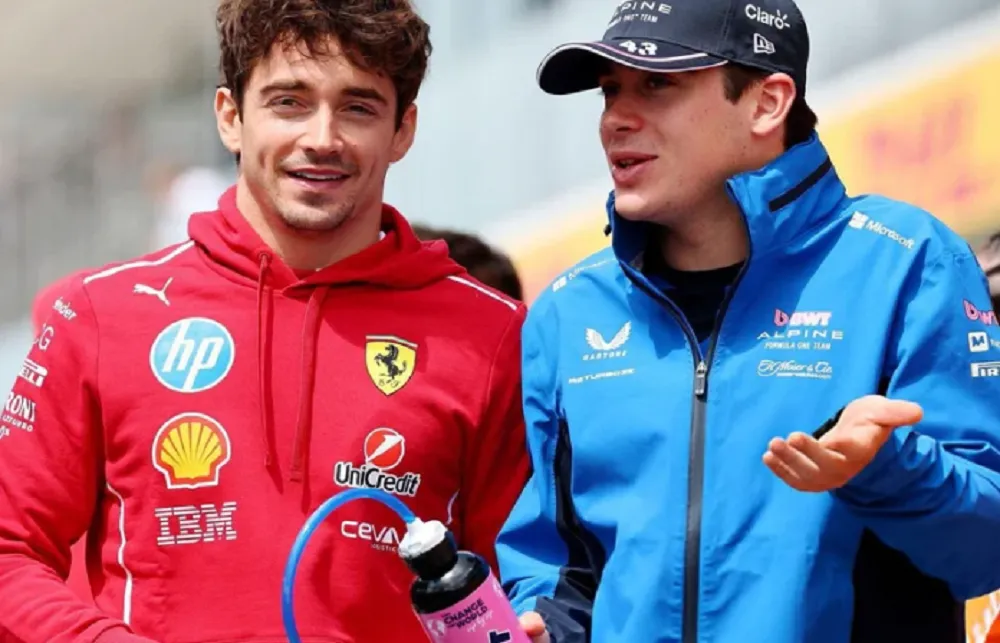 F1 colapinto y Leclerc