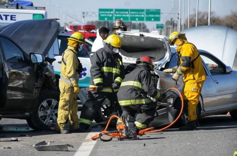 Accidente Autopista Carlos Paz