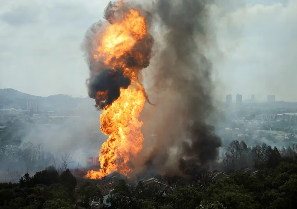 explosión